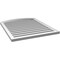 Ekena Millwork Arch Top Surface Mount PVC Gable Vent: Non-Functional, w/2"W x 1-1/2"P Brickmould Frame, 30"W x 34"H GVPAR30X3402SN - alternate 5